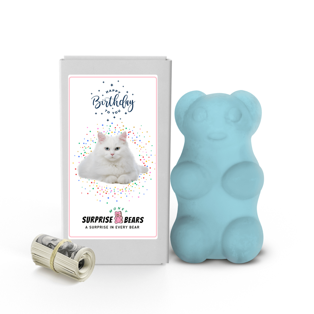 Happy Birthday Cash Surprise Blue Bears