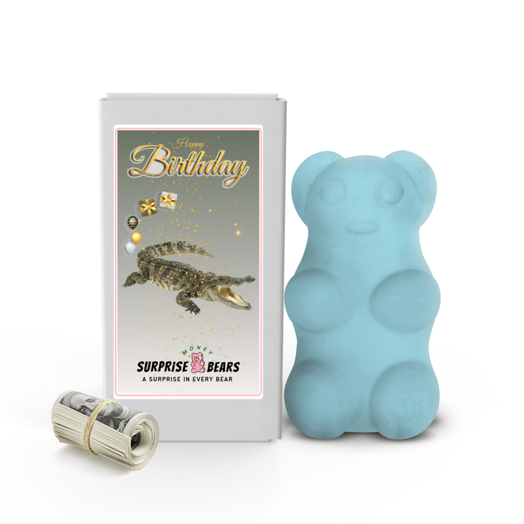 Happy Birthday Cash Surprise Blue Bears