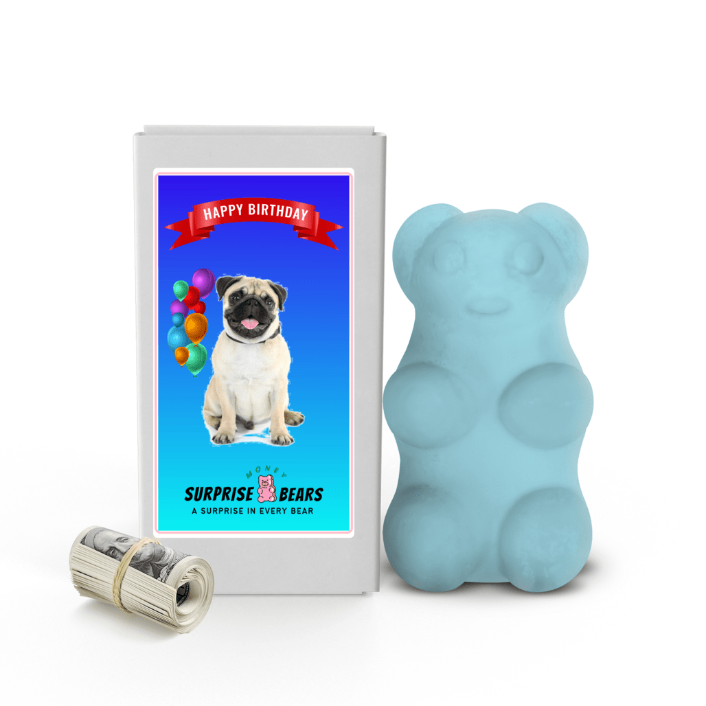 Happy Birthday Cash Surprise Blue Bears