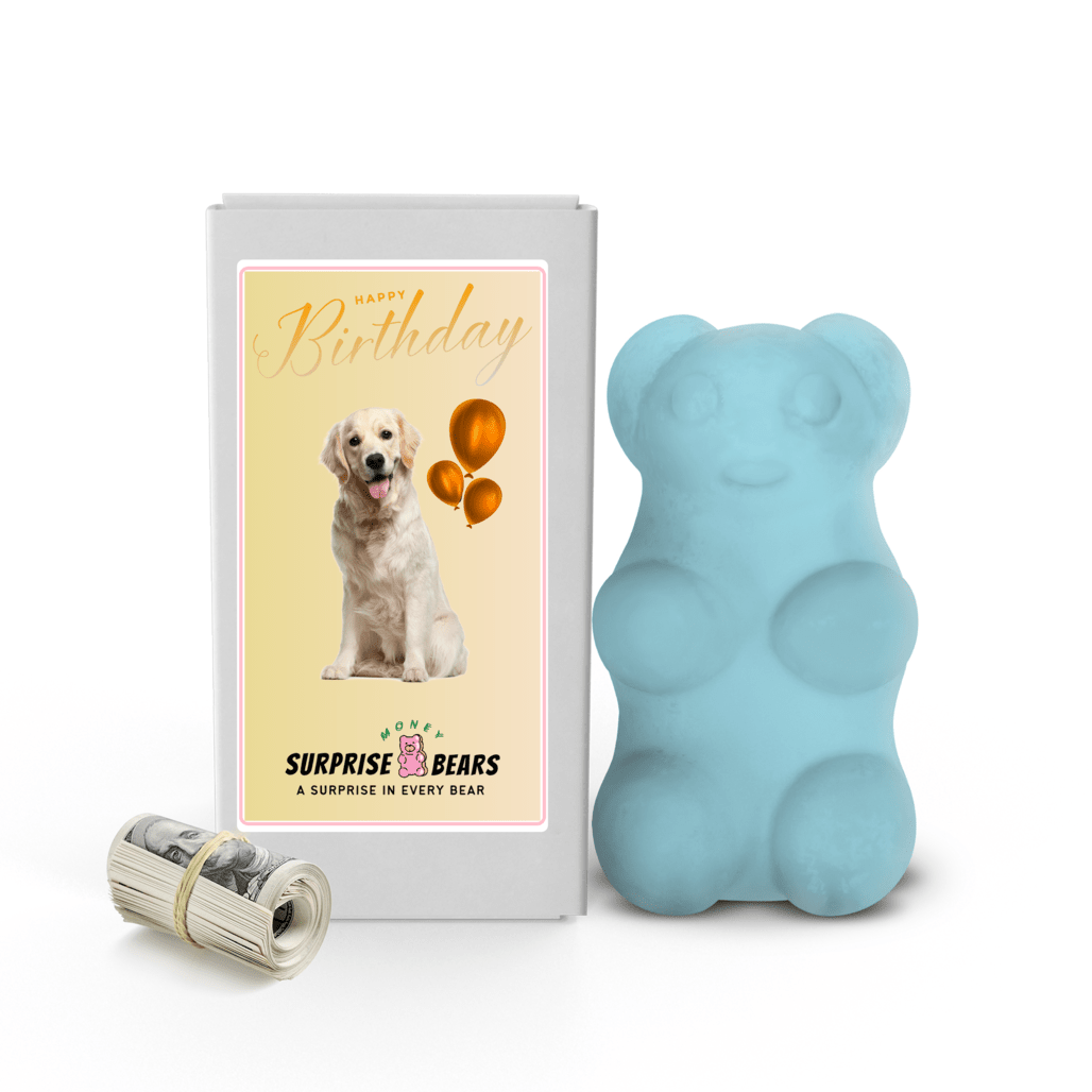 Happy Birthday Cash Surprise Blue Bears