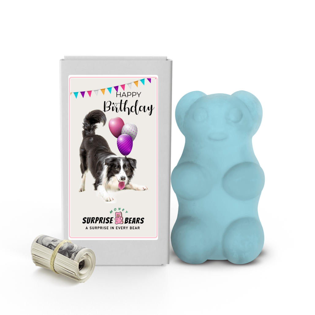 Happy Birthday Cash Surprise Blue Bears