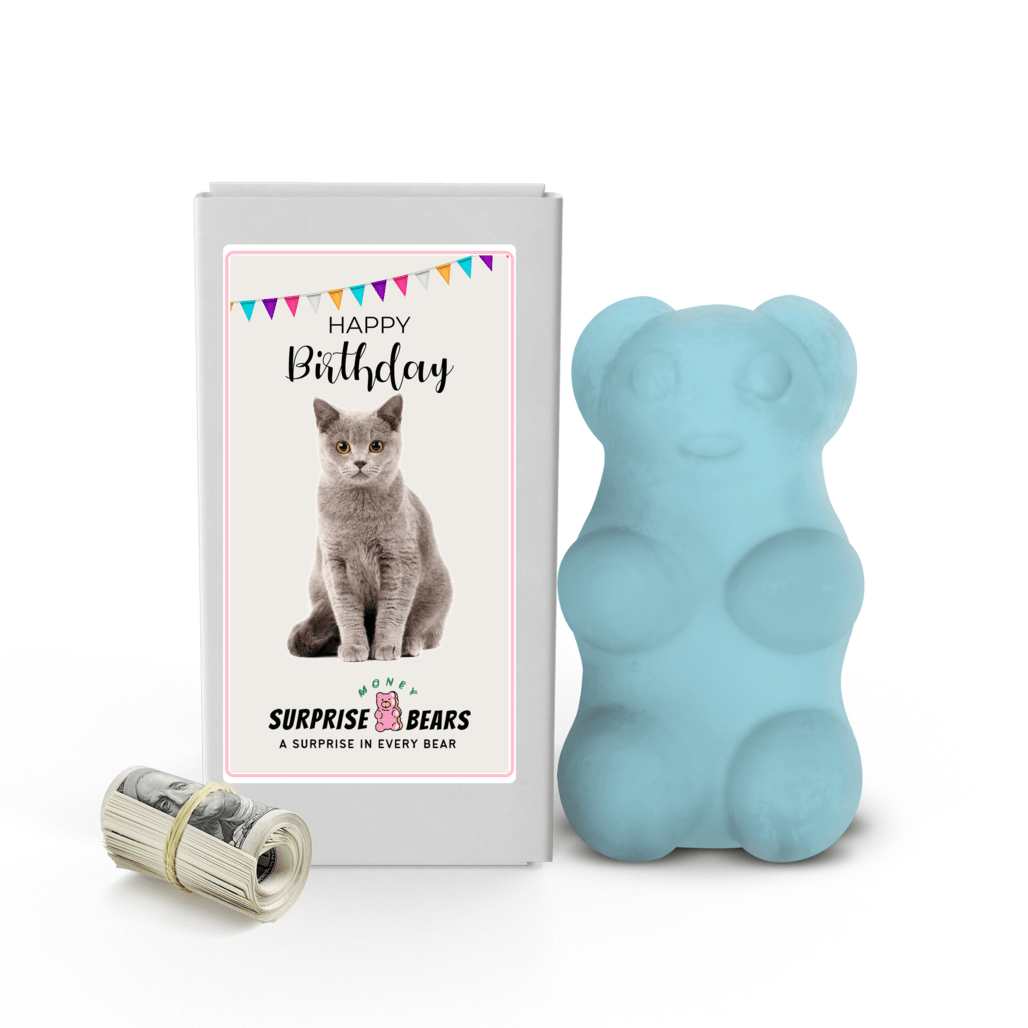 Happy Birthday Cash Surprise Blue Bears
