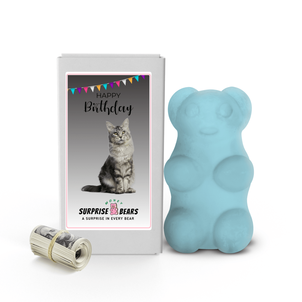 Happy Birthday Cash Surprise Blue Bears