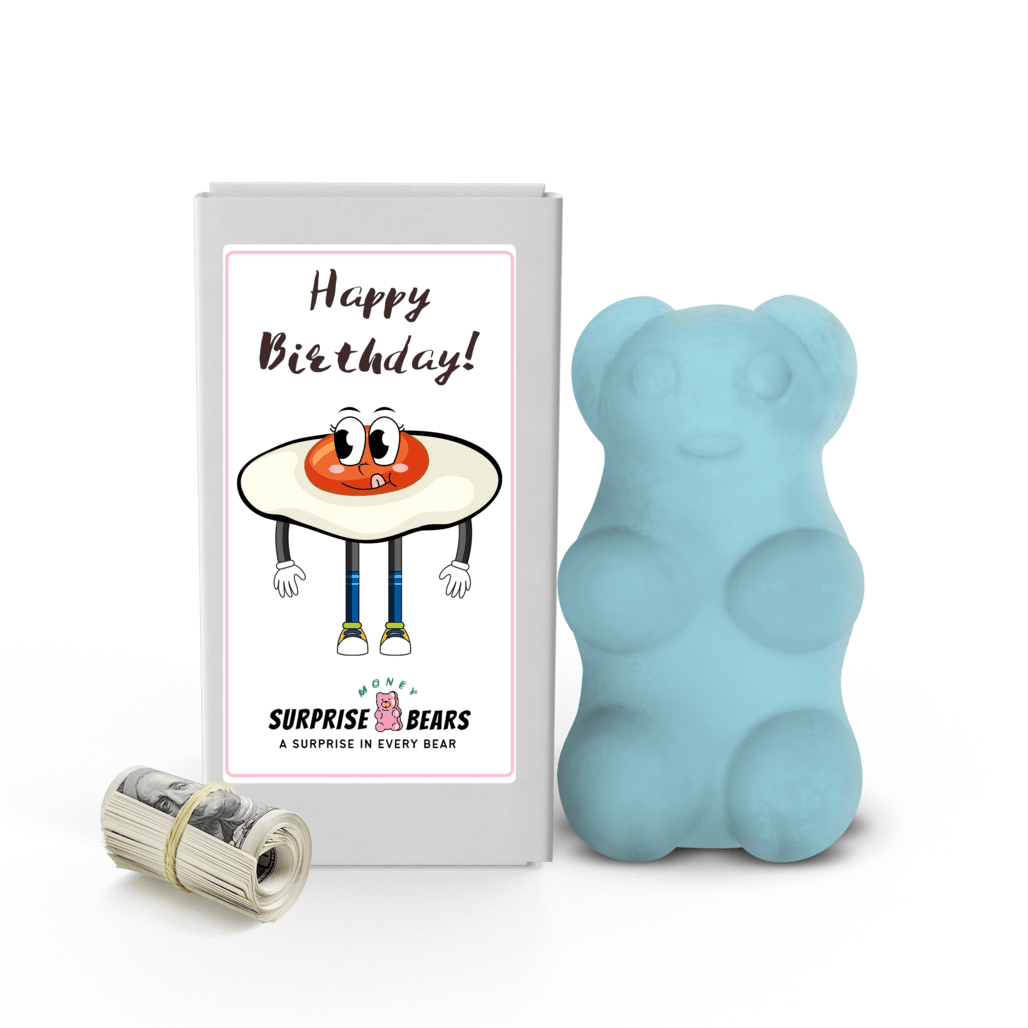 Happy Birthday Cash Surprise Blue Bears