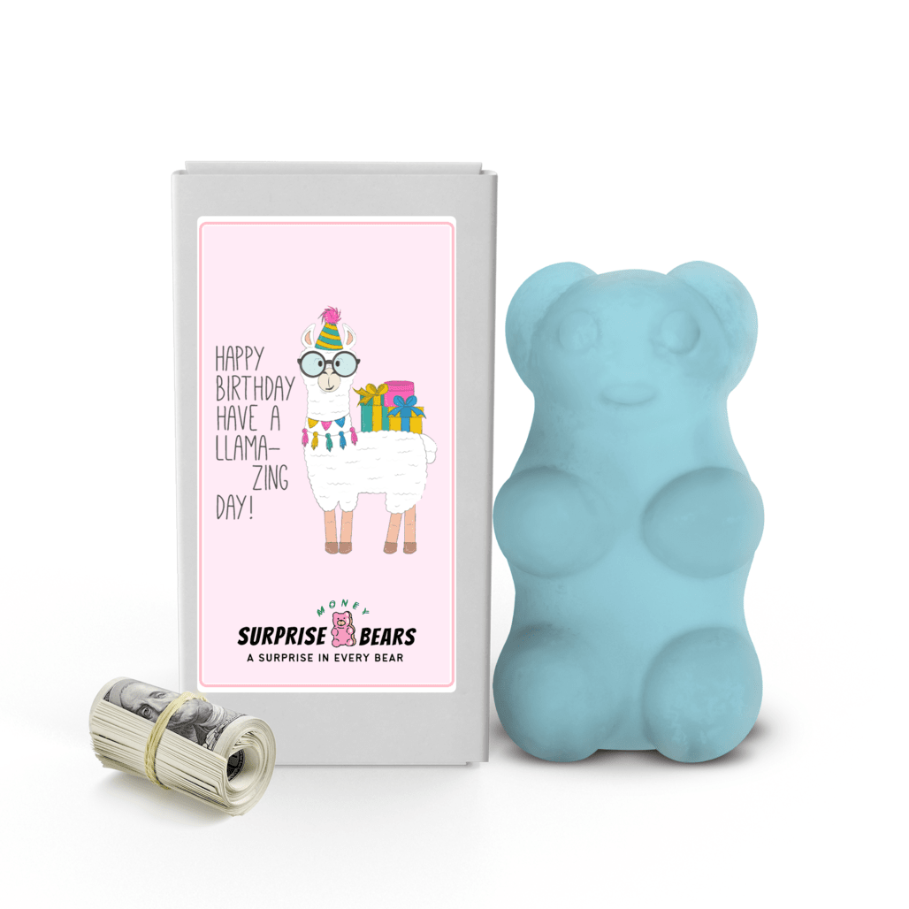 Happy Birthday Cash Surprise Blue Bears