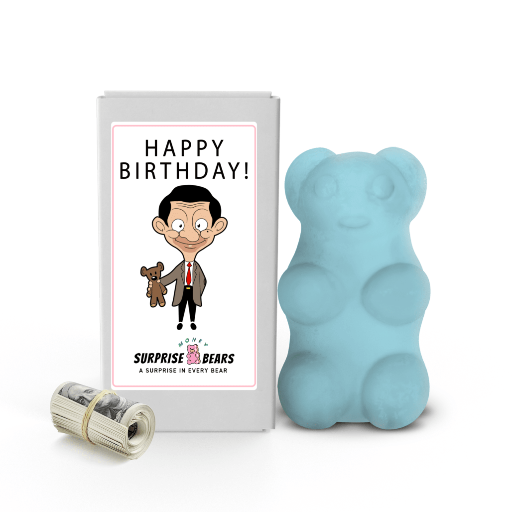 Happy Birthday Cash Surprise Blue Bears