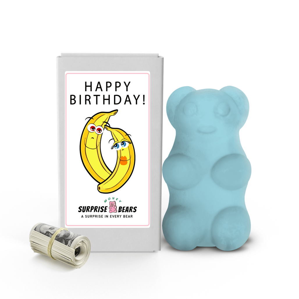 Happy Birthday Cash Surprise Blue Bears