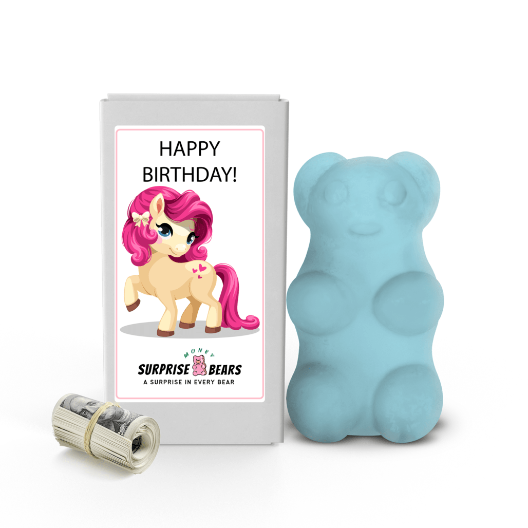 Happy Birthday Cash Surprise Blue Bears
