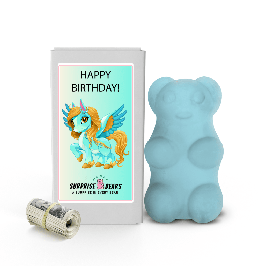 Happy Birthday Cash Surprise Blue Bears