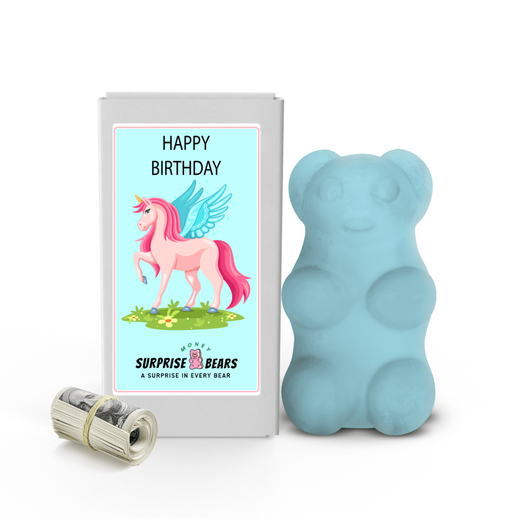 Happy Birthday Cash Surprise Blue Bears