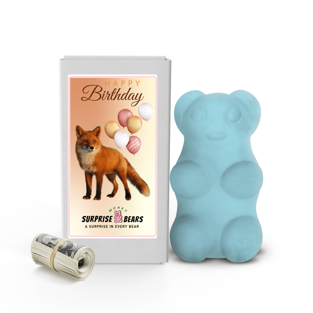 Happy Birthday Cash Surprise Blue Bears