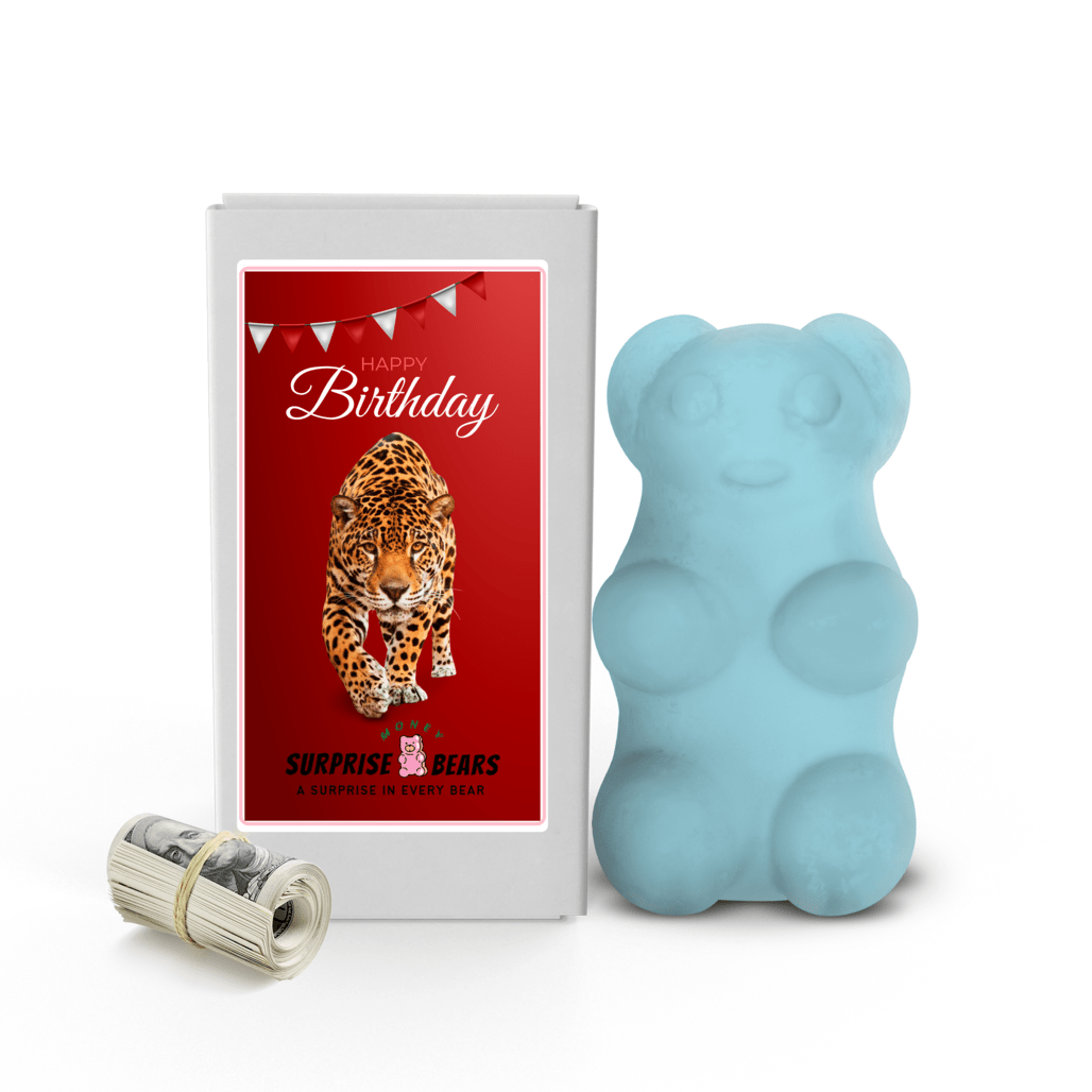 Happy Birthday Cash Surprise Blue Bears