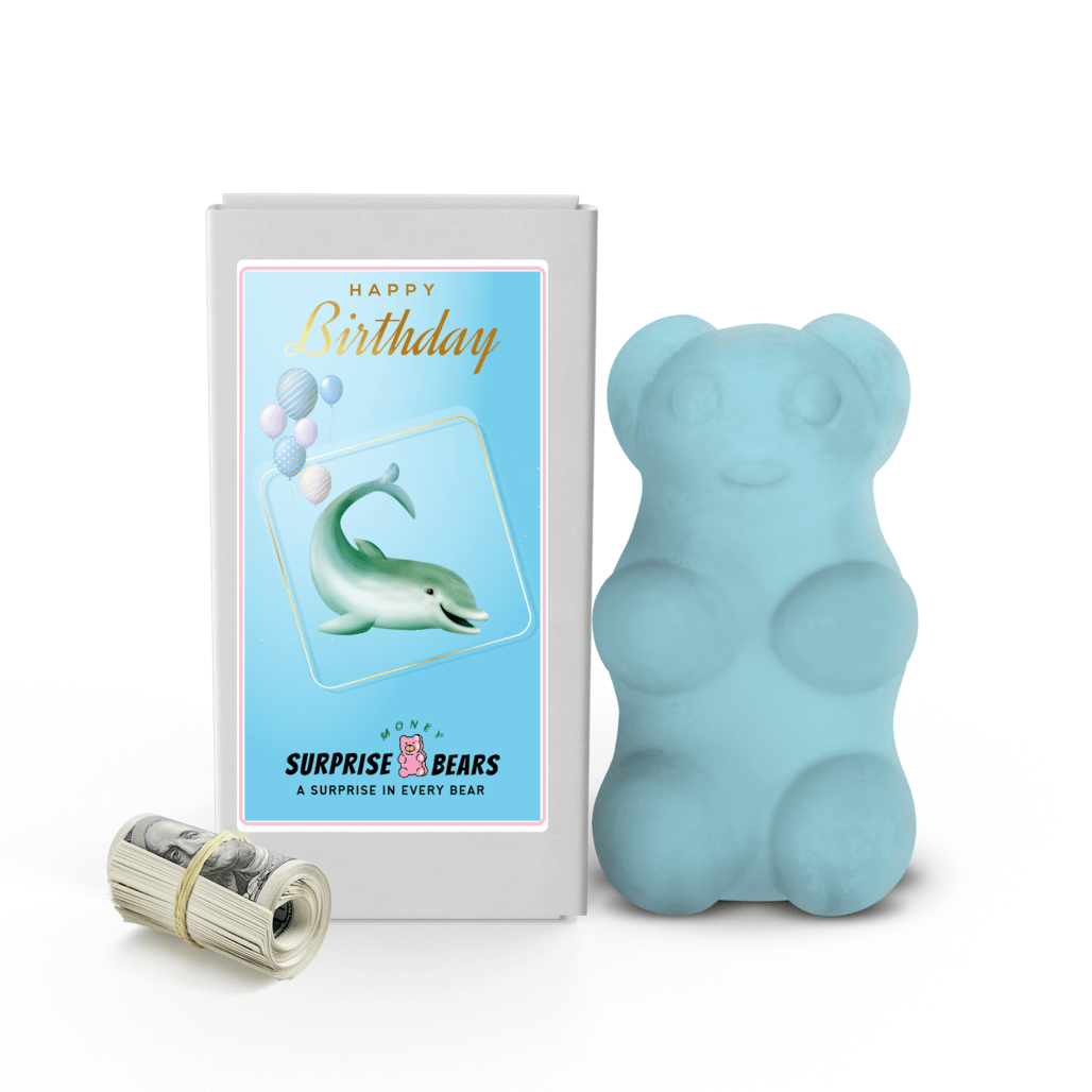 Happy Birthday Cash Surprise Blue Bears