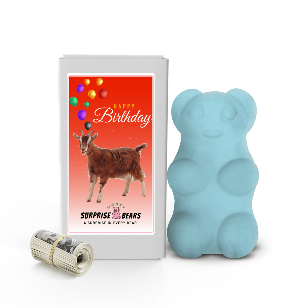 Happy Birthday Cash Surprise Blue Bears