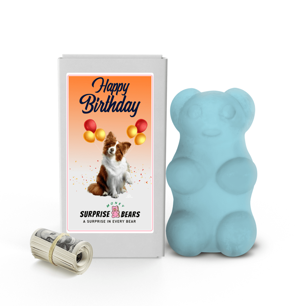 Happy Birthday Cash Surprise Blue Bears