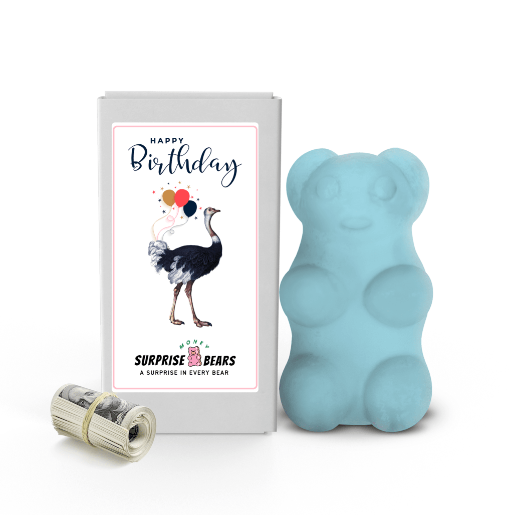 Happy Birthday Cash Surprise Blue Bears