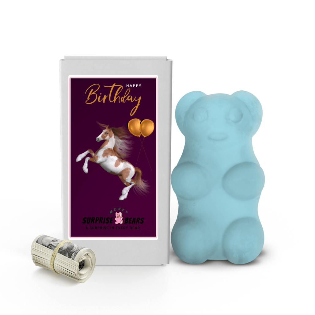 Happy Birthday Cash Surprise Blue Bears