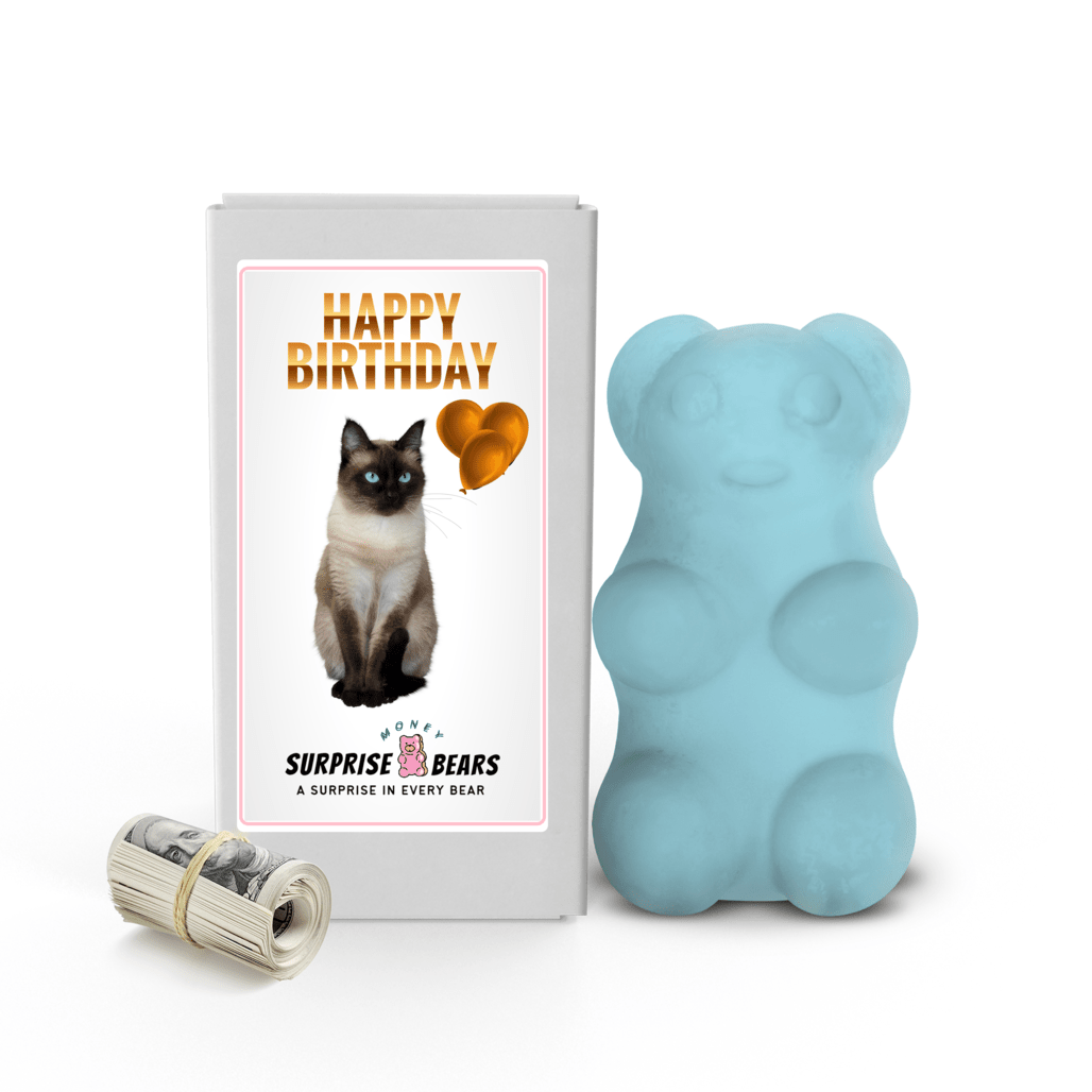 Happy Birthday Cash Surprise Blue Bears