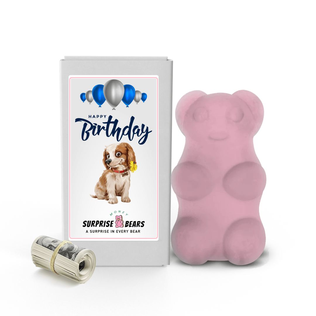 Happy Birthday Cash Surprise Bear