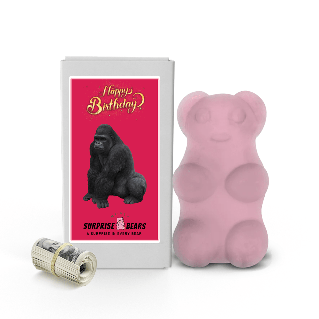 Happy Birthday Cash Surprise Bear