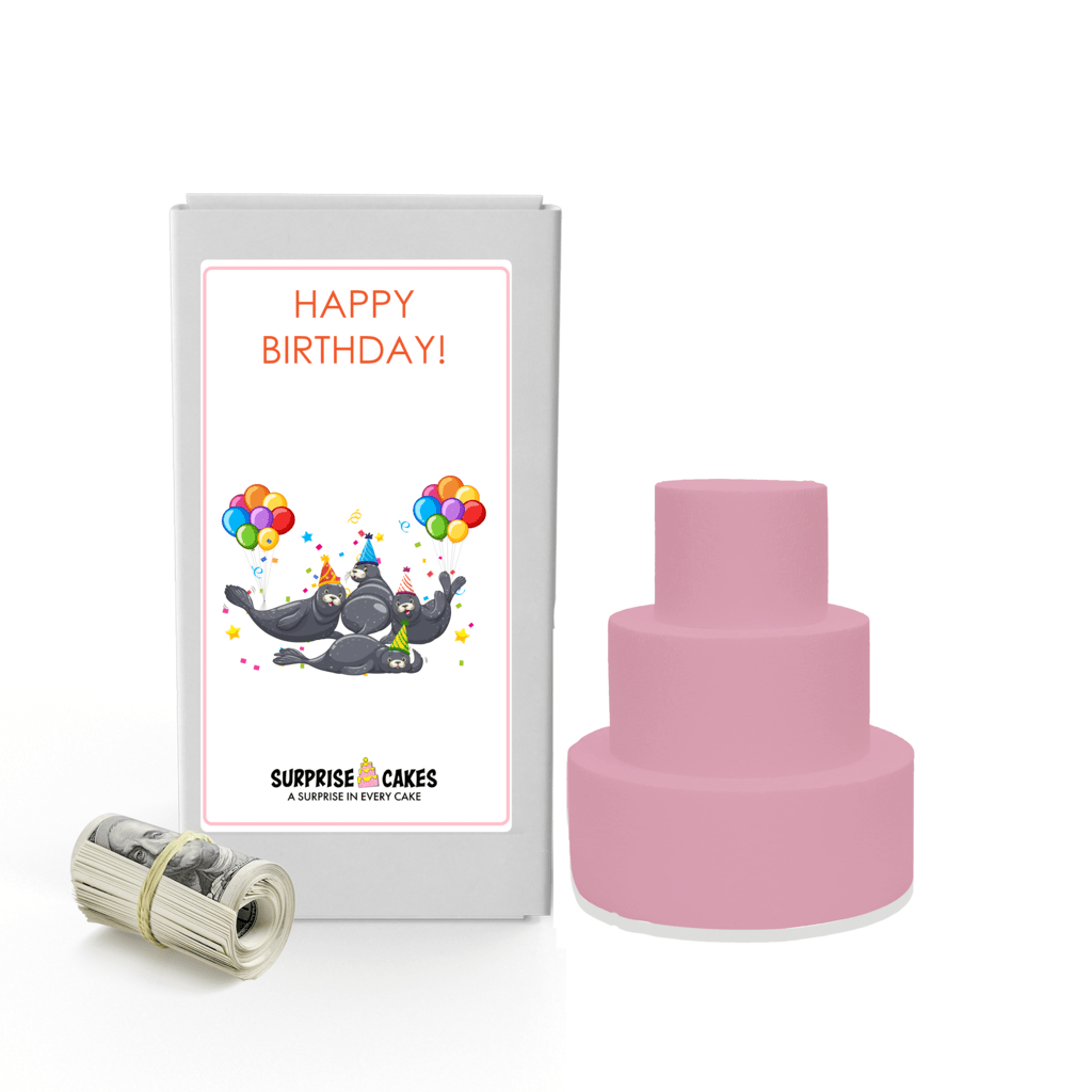 Happy Birthday 10 | Birthday Surprise Cash Cakes