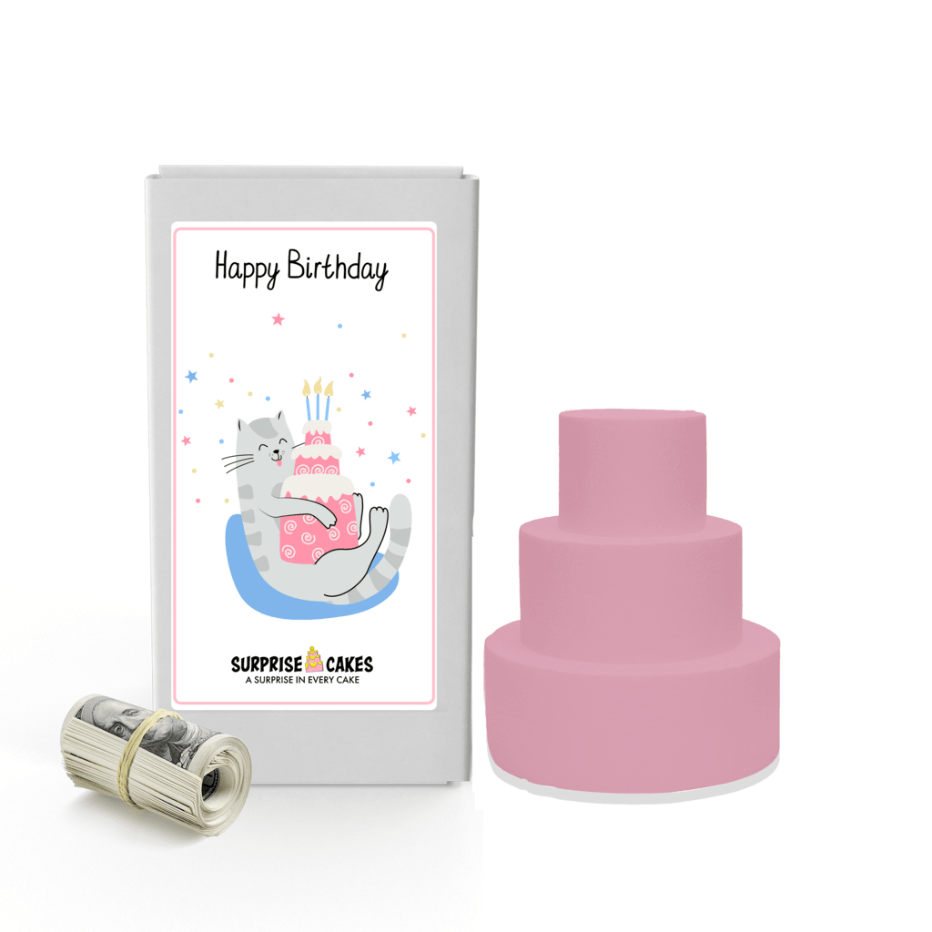Happy Birthday 20 | Birthday Surprise Cash Cakes