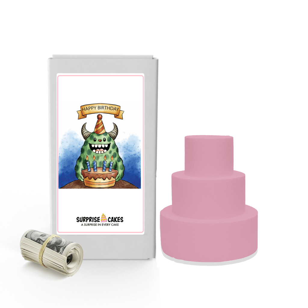 Happy Birthday 21 | Birthday Surprise Cash Cakes