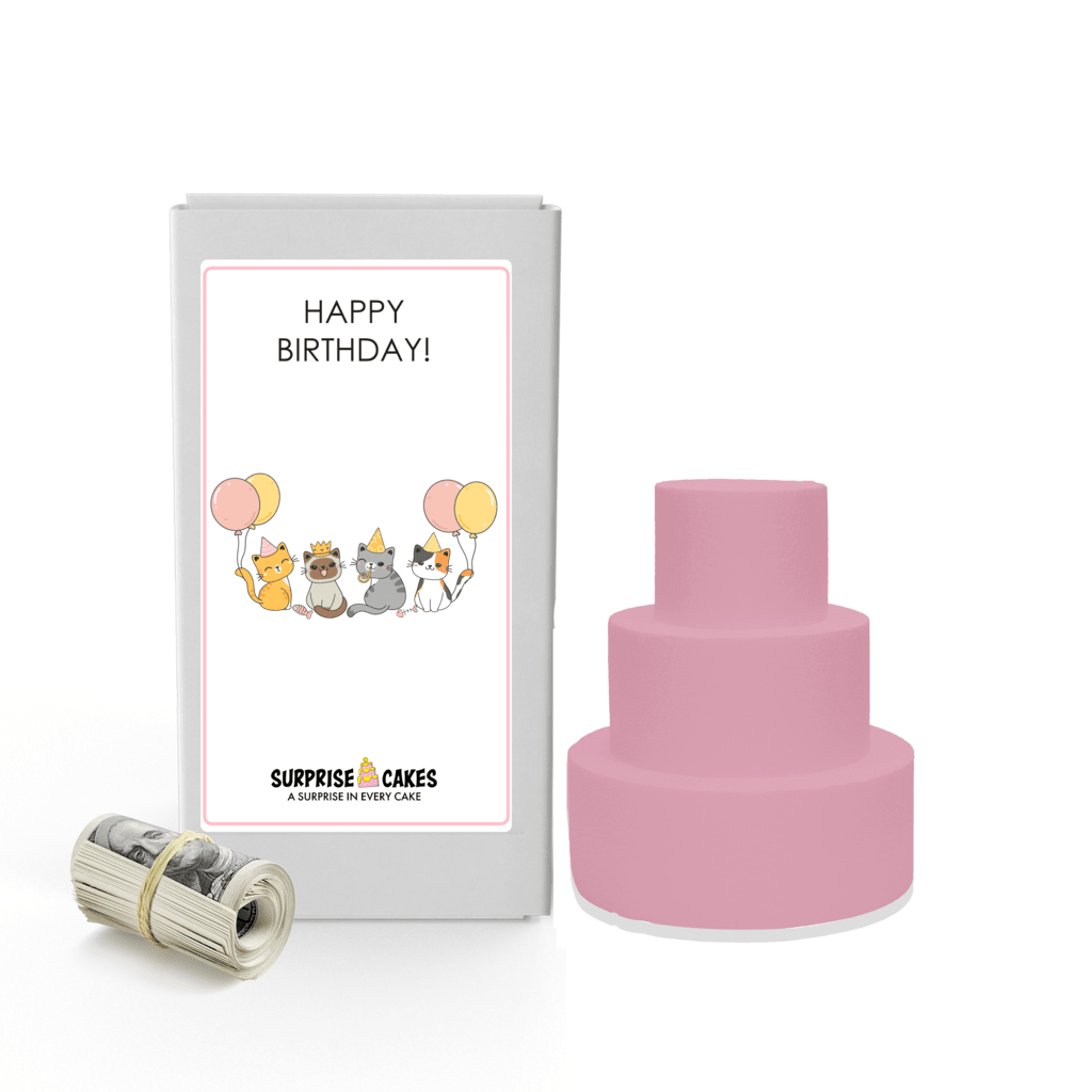 Happy Birthday 41 | Birthday Surprise Cash Cakes