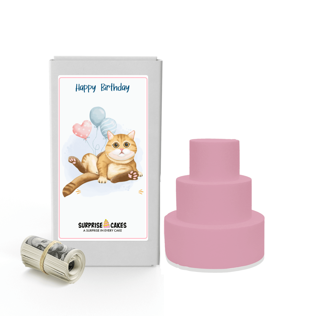 Happy Birthday 46 | Birthday Surprise Cash Cakes