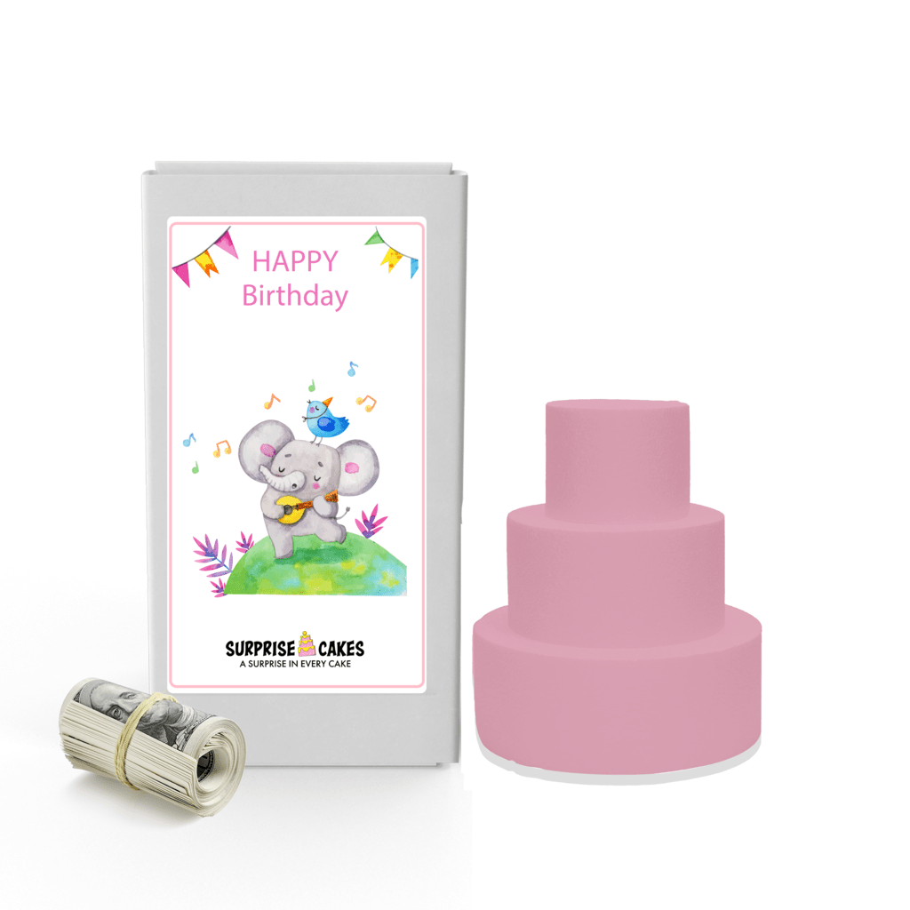 Happy Birthday 5 | Birthday Surprise Cash Cakes