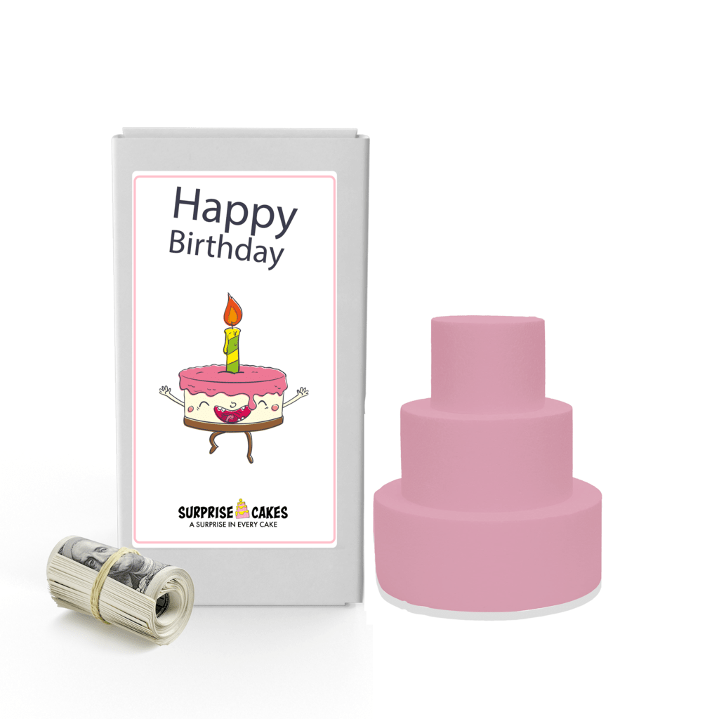 Happy Birthday 50 | Birthday Surprise Cash Cakes