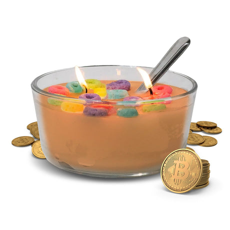 Crypto Cereal Candles