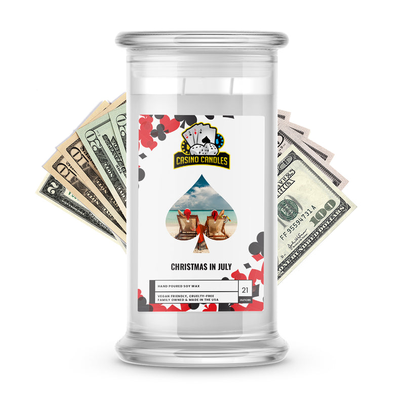 Christmas In July | Cash Casino Candles