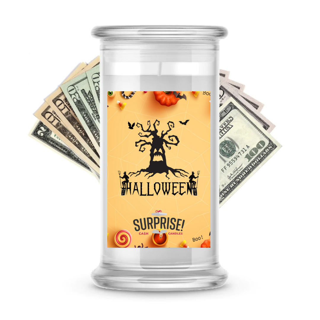HALLOWEEN HALLOWEEN CASH CANDLE