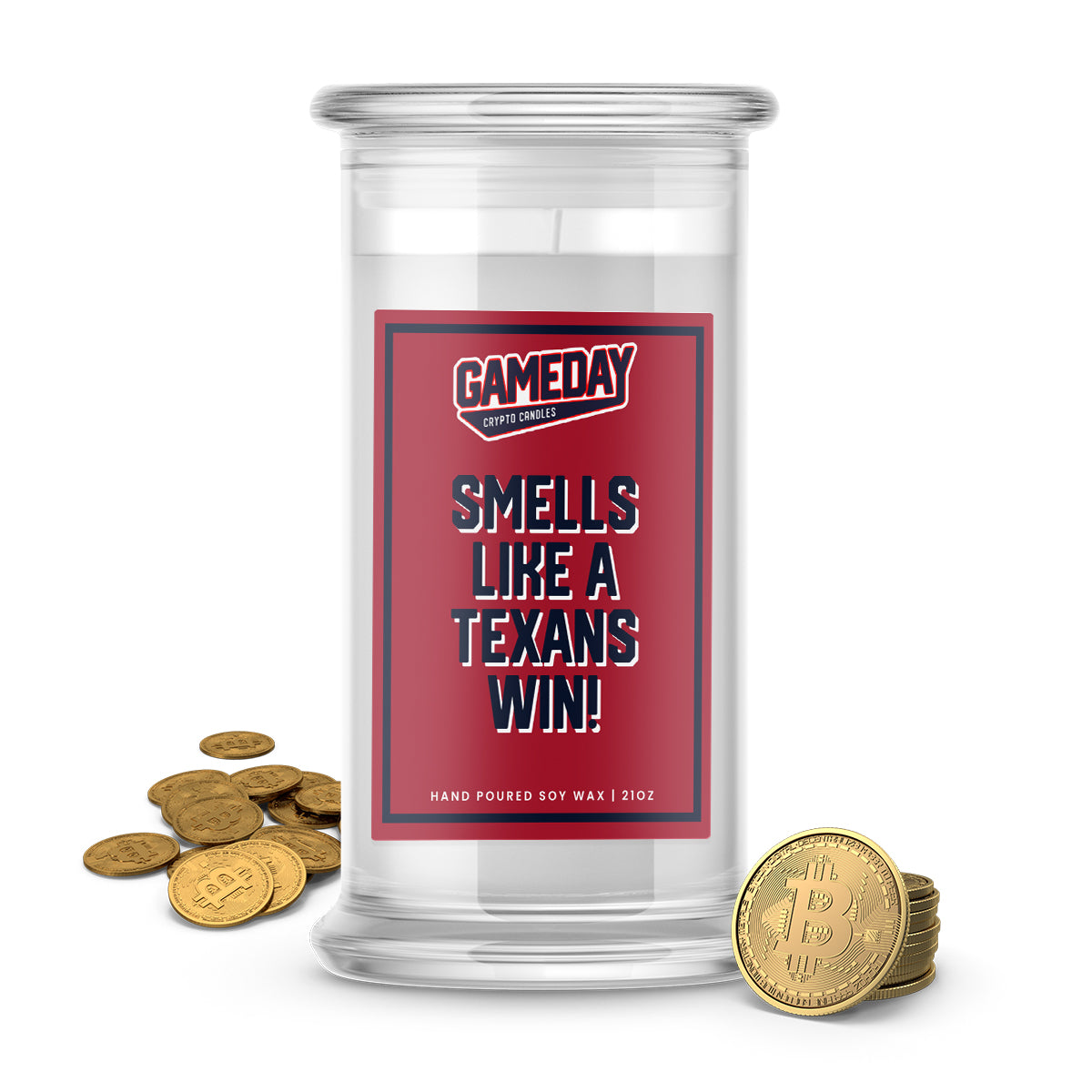 Houston Texans Game Day Crypto Candle