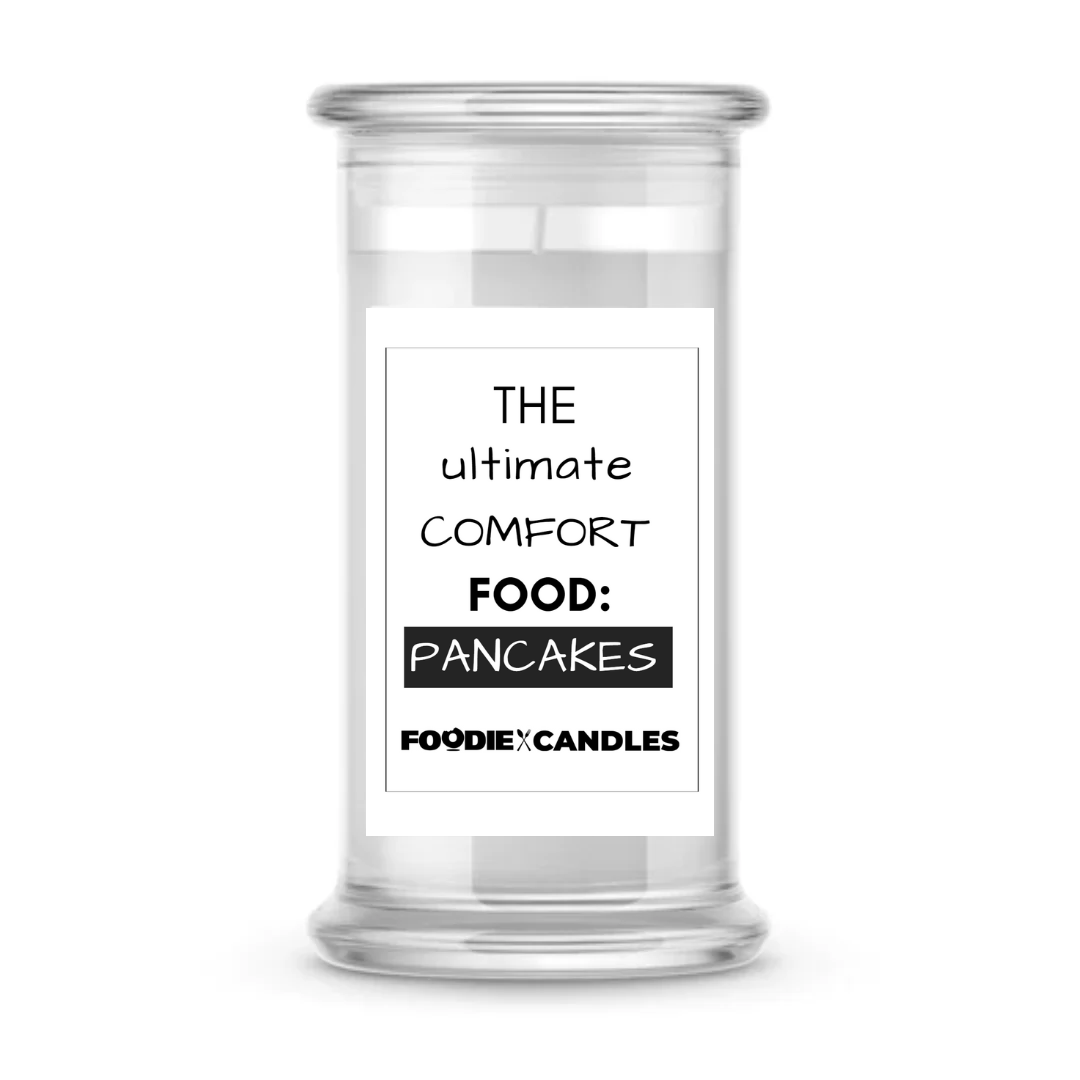 The Ultimate comfort food: Pancakes | Foodie Candles