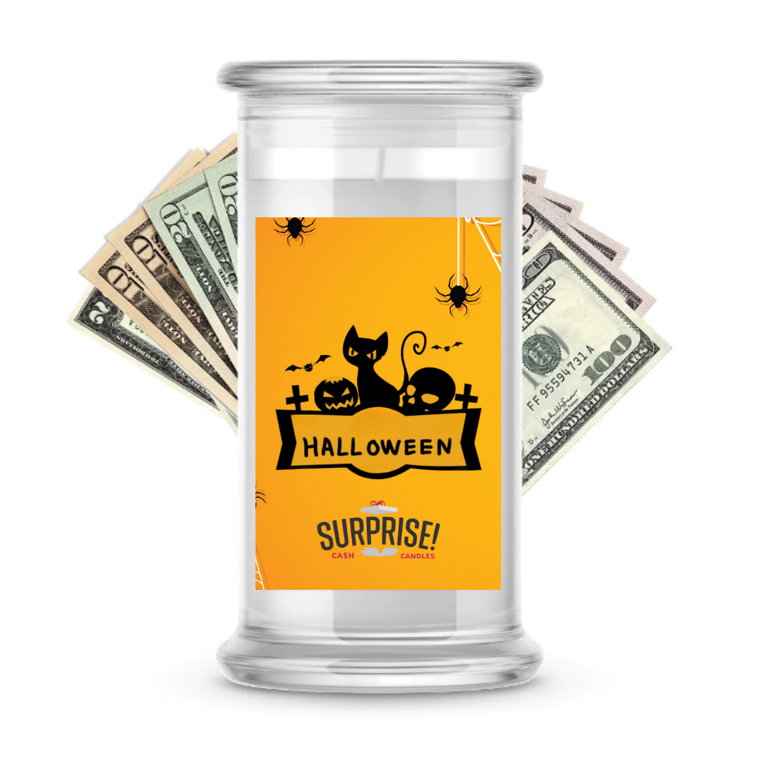 HALLOWEEN HALLOWEEN CASH CANDLE
