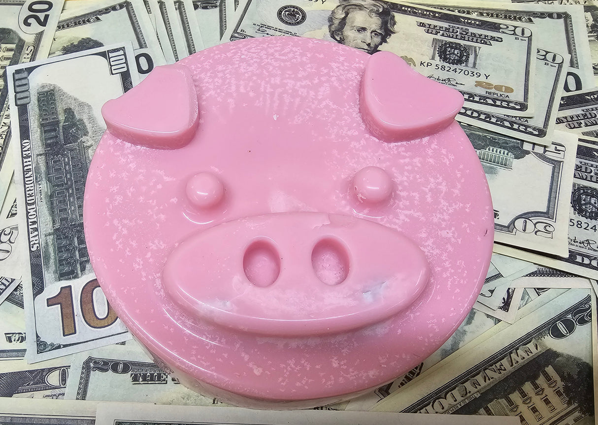 Giant Piggy Shaped Cash Wax Melt