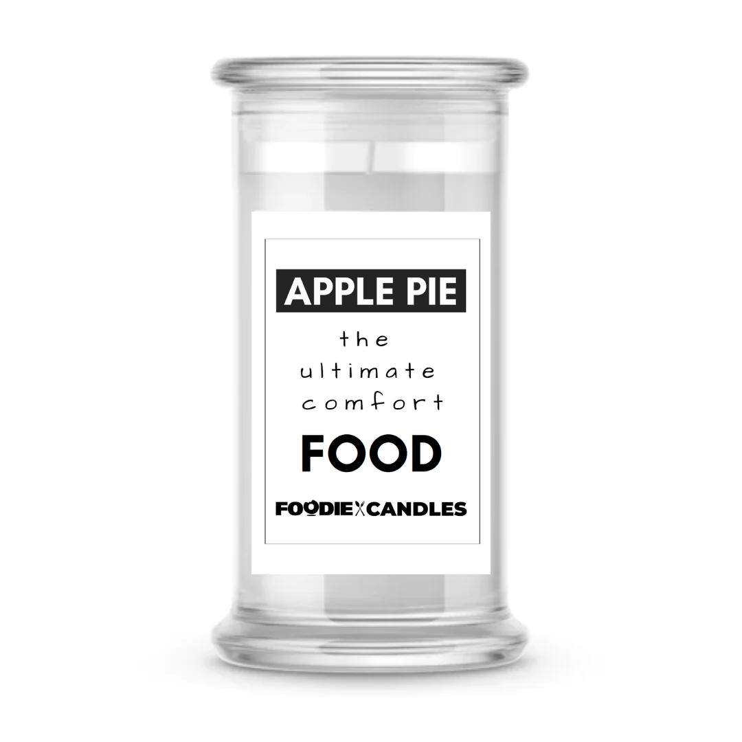 Apple pie the ultimate comfort food | Foodie Candles