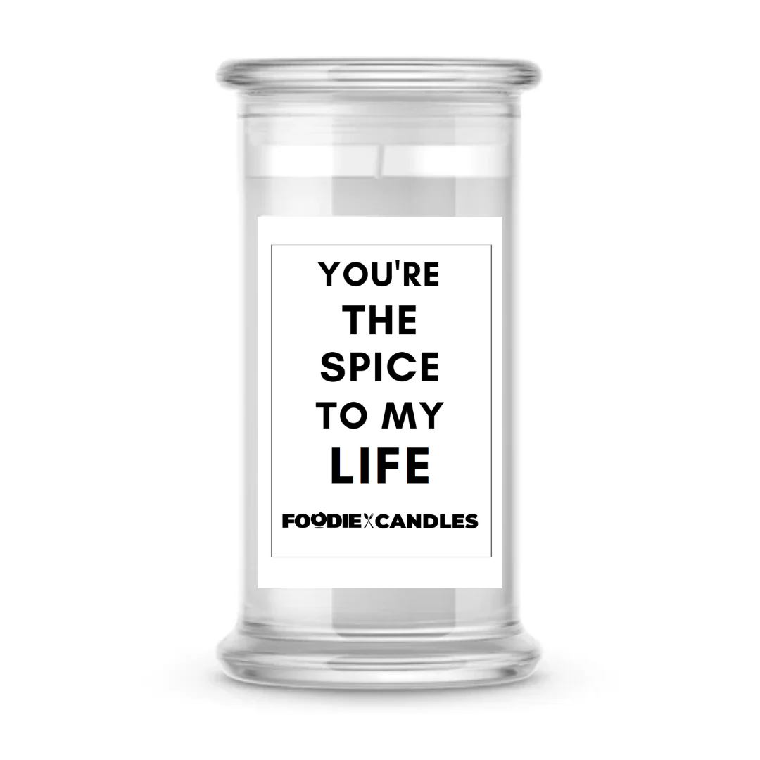 You're the spice to my life | Foodie Candles
