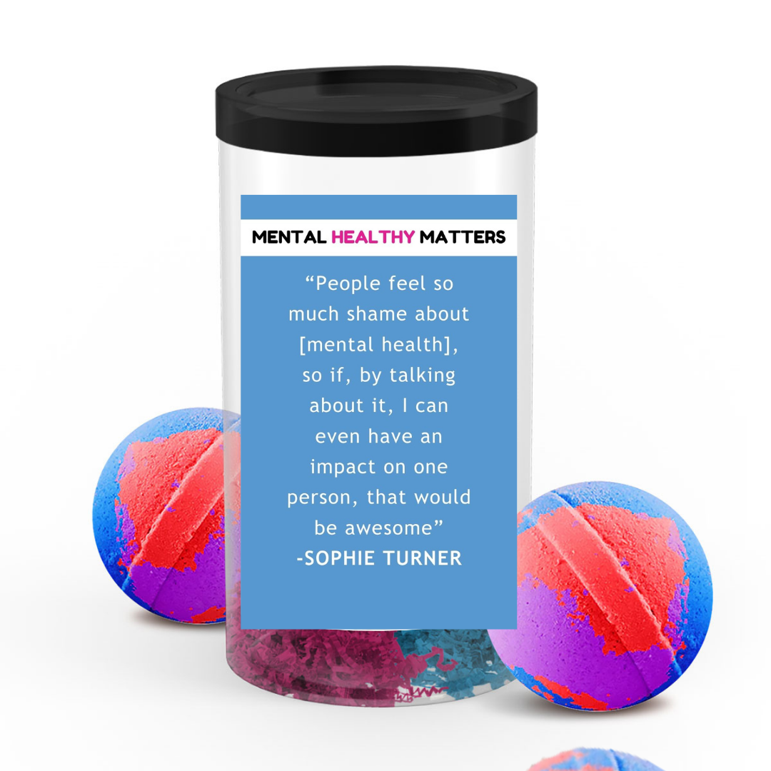 PEOPEL FEEL SO MACH SHAME ABOUT MENTAL HEALTH,  SO IF, BY TALKING ABOUT IT, I CAN EVEN HAVE IMPACT ON ONE PERSON, THAT WOULD BE AWESOME| MENTAL HEALTH  BATH BOMBS