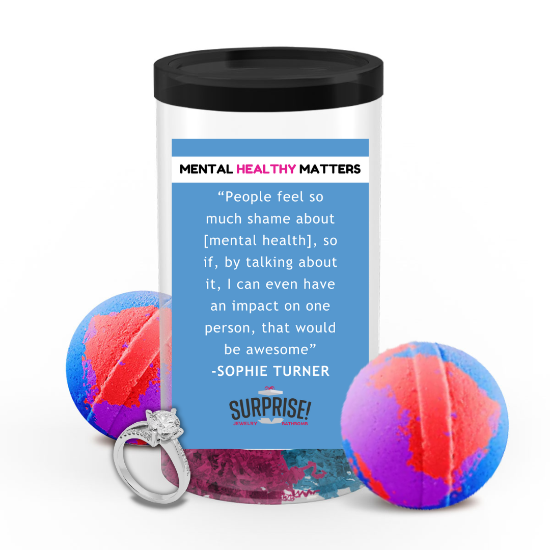 PEOPEL FEEL SO MACH SHAME ABOUT MENTAL HEALTH,  SO IF, BY TALKING ABOUT IT, I CAN EVEN HAVE IMPACT ON ONE PERSON, THAT WOULD BE AWESOME| MENTAL HEALTH JEWELRY BATH BOMBS