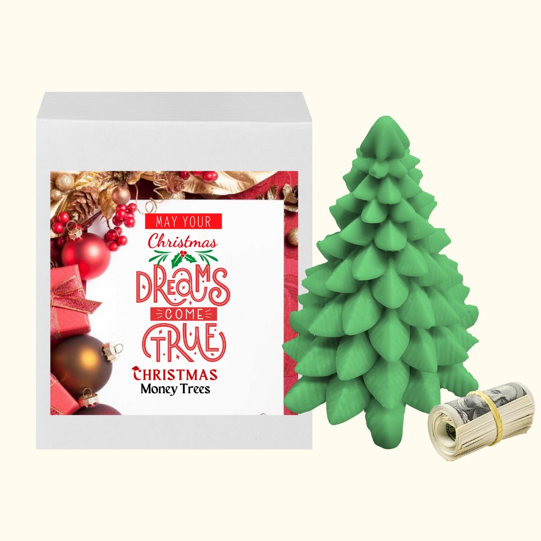 May Your Christmas Dreames come True | Christmas Cash Tree