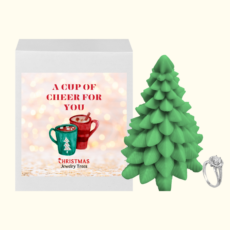 A Cup of Cheer for You | Christmas Jewelry Tree