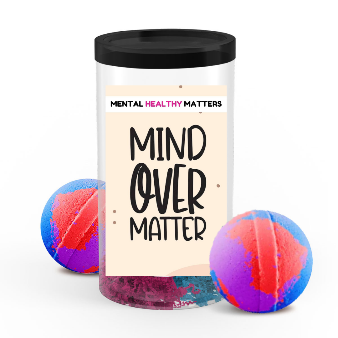 MIND OVER MATTER | MENTAL HEALTH  BATH BOMBS