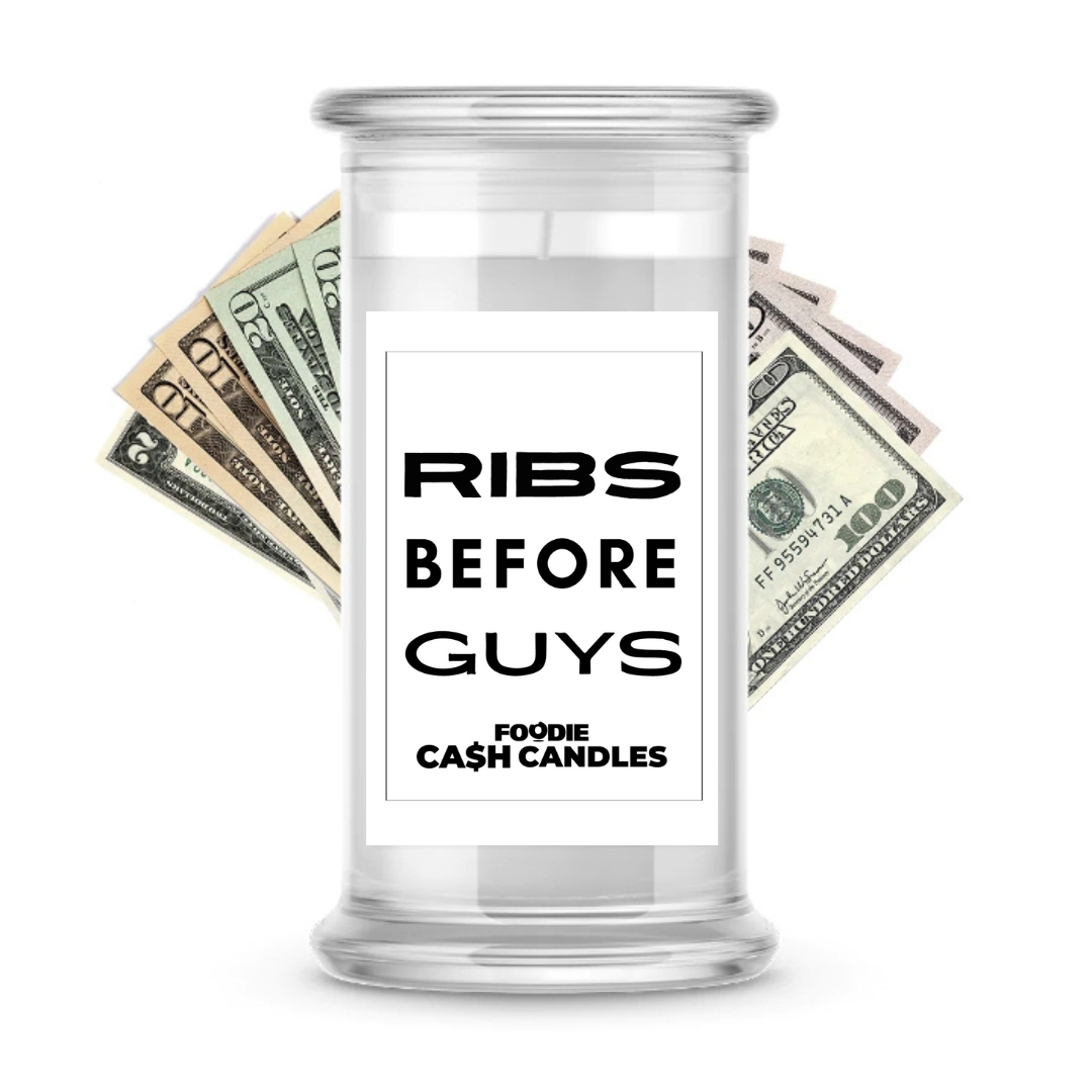 Ribs before guys | Foodie Cash Candles