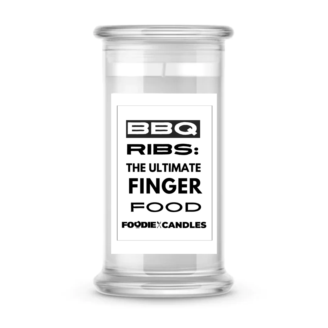 BBQ ribs : the ultimate finger food | Foodie Candles