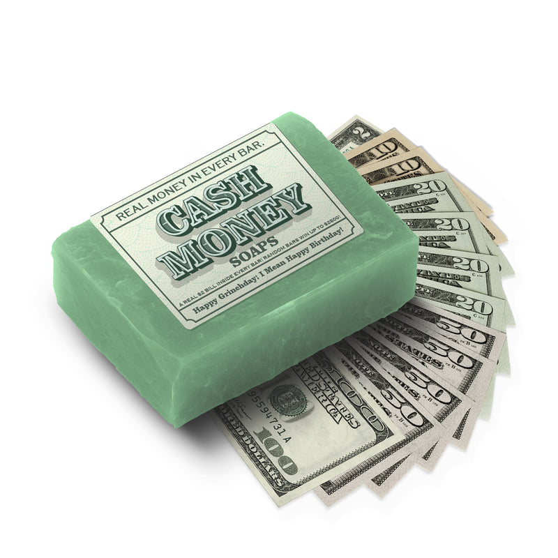 happy grinchday money soap