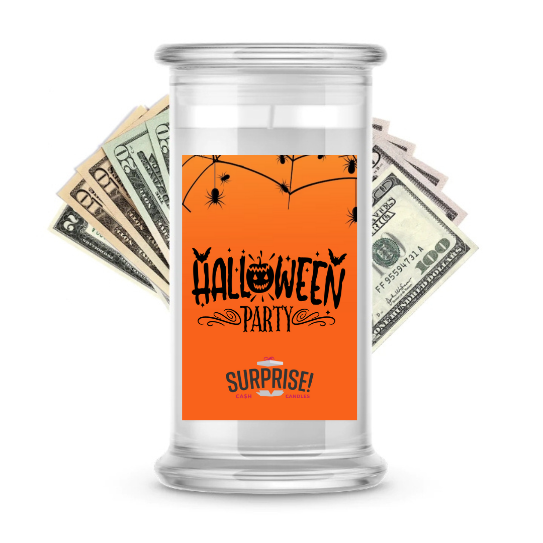 HALLOWEEN PARTY HALLOWEEN CASH CANDLE