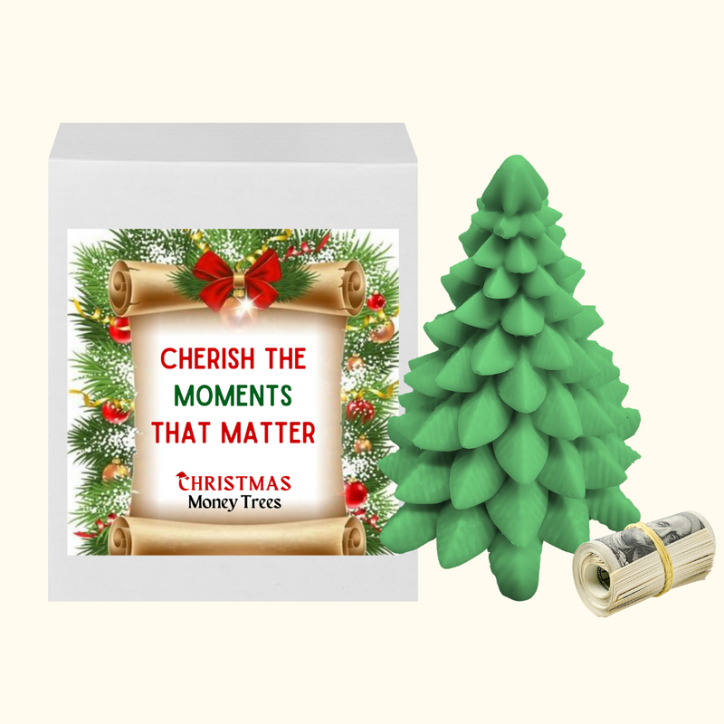 Cherish the moments that matters | Christmas Cash Tree
